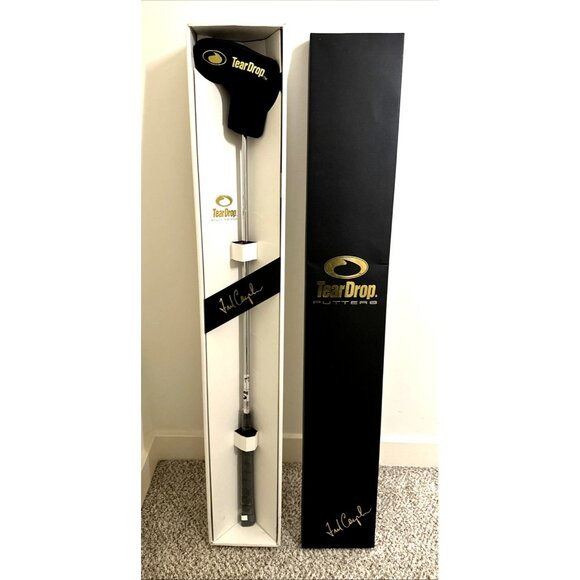 TearDrop TD17 F.C. Putter 34" RH Roll-Face Fred Couples Ed. #691/1000 NEW JAPAN - Picture 1 of 15